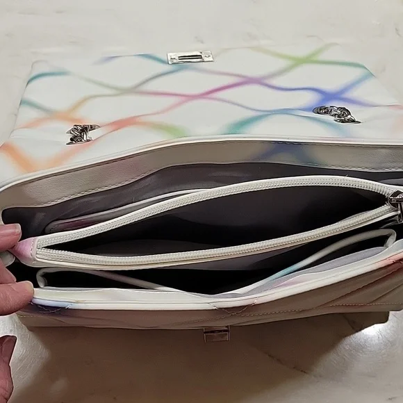 INC International Concepts colorful shoulder purse NWOT - Picture 12 of 16